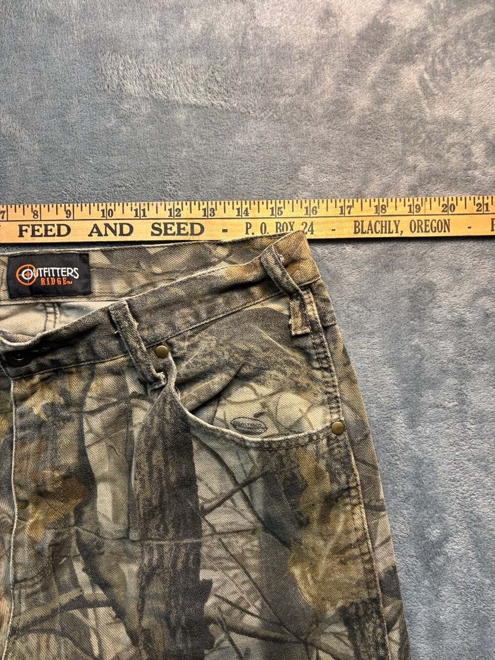 Outfitters Ridge Realtree Hardwoods Double Knee Hunting Pants y2k - Picture 2 of 6